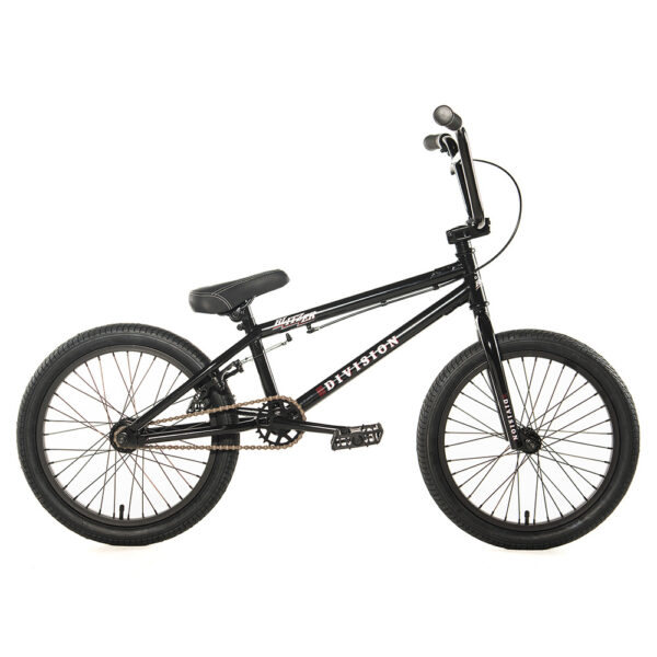 Division BMX Blitzer 18" Freestyle in black from Performance Bicycle Australia