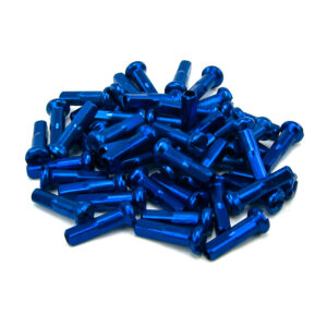 Mission BMX Alloy Spoke Nipples 40pc Pack Blue from Performance Bicycle Australia online or in our Melbourne retail store.